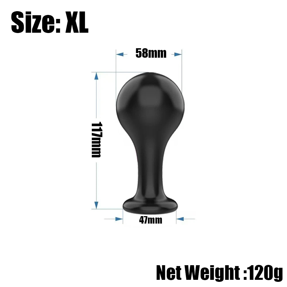 Huge Graduated Anal Beads — Oversized Progressive Pleasure