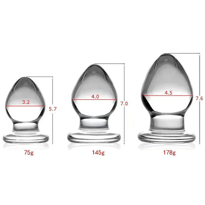 High-Quality Glass Plug for Women