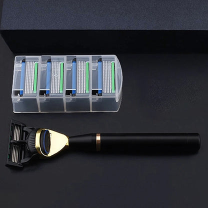 Premium 6-Layer Safety Razor