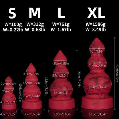 Premium Extra-Large Silicone Wellnessn Toys
