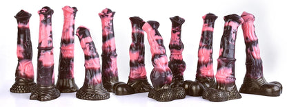 Fantasy Horse Knot Silicone Dildo — Premium Liquid Silicone