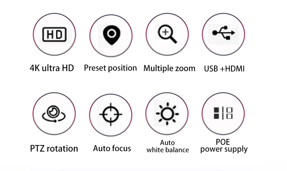 Professional 4K PTZ Camera
