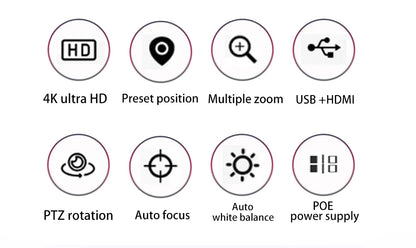Professional 4K PTZ Camera