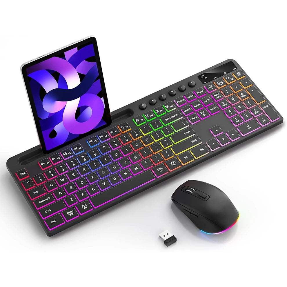 Silent Wireless Keyboard And Mouse