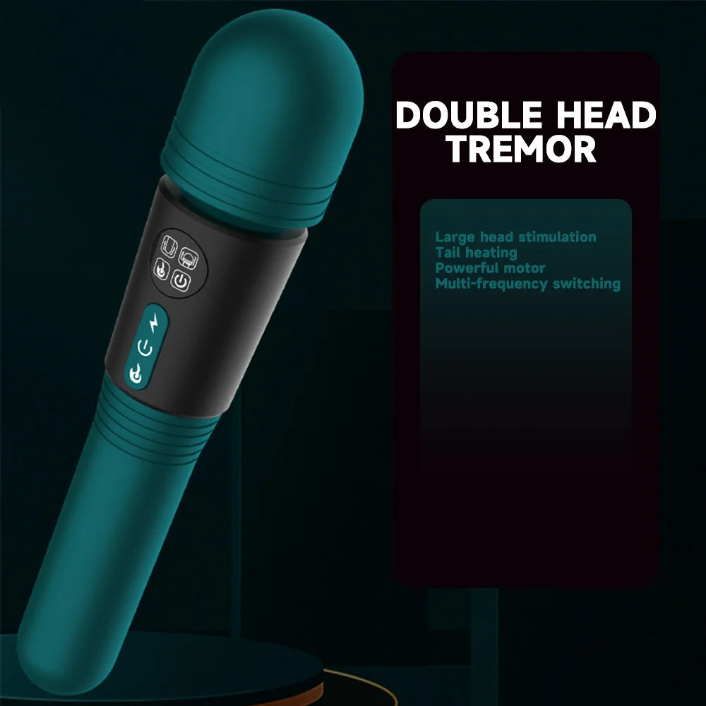 Lay-on Magic Wand Vibrator