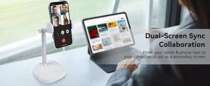 360° Heavy-Duty Desk Phone Stand