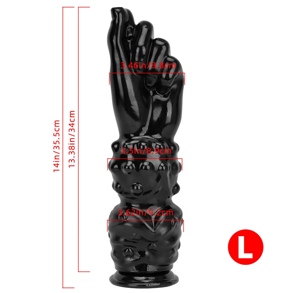 Large Hand Toy for Deep Penetration