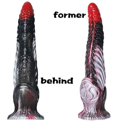 Soft Silicone Longer Tongue Dildo