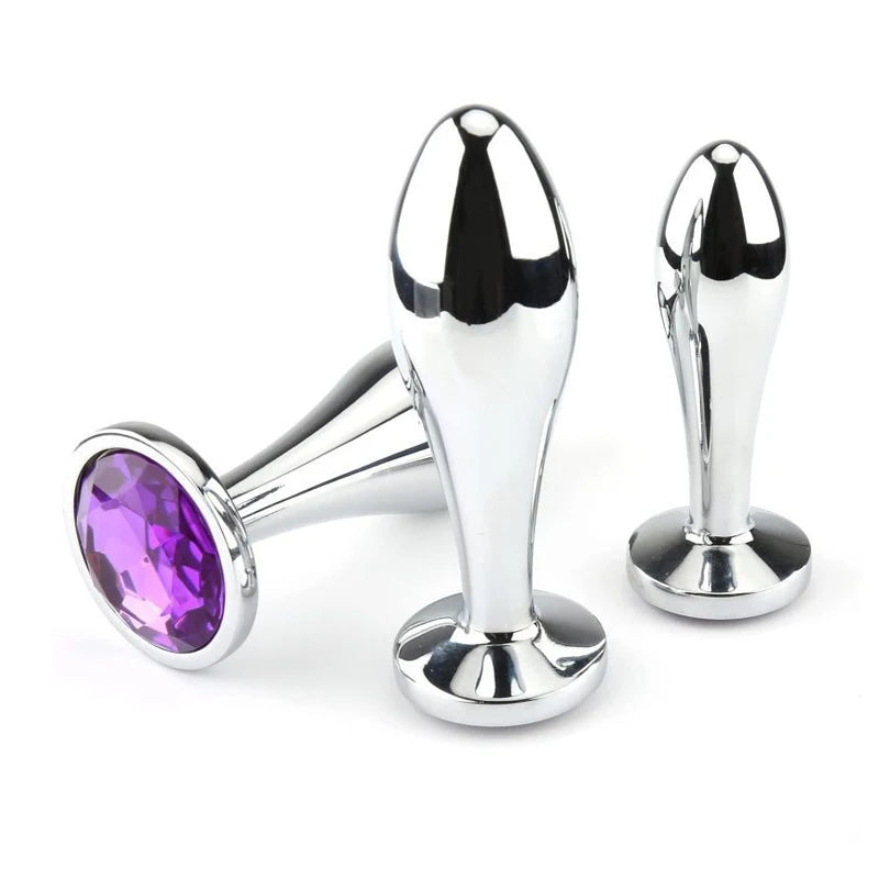 Steel Anal Butt Plug for Woman Female Ana Gay Annal Extreme Deep Buttplug Sport Men Sex Kit Toys Tooys Shop Adult Products Goods