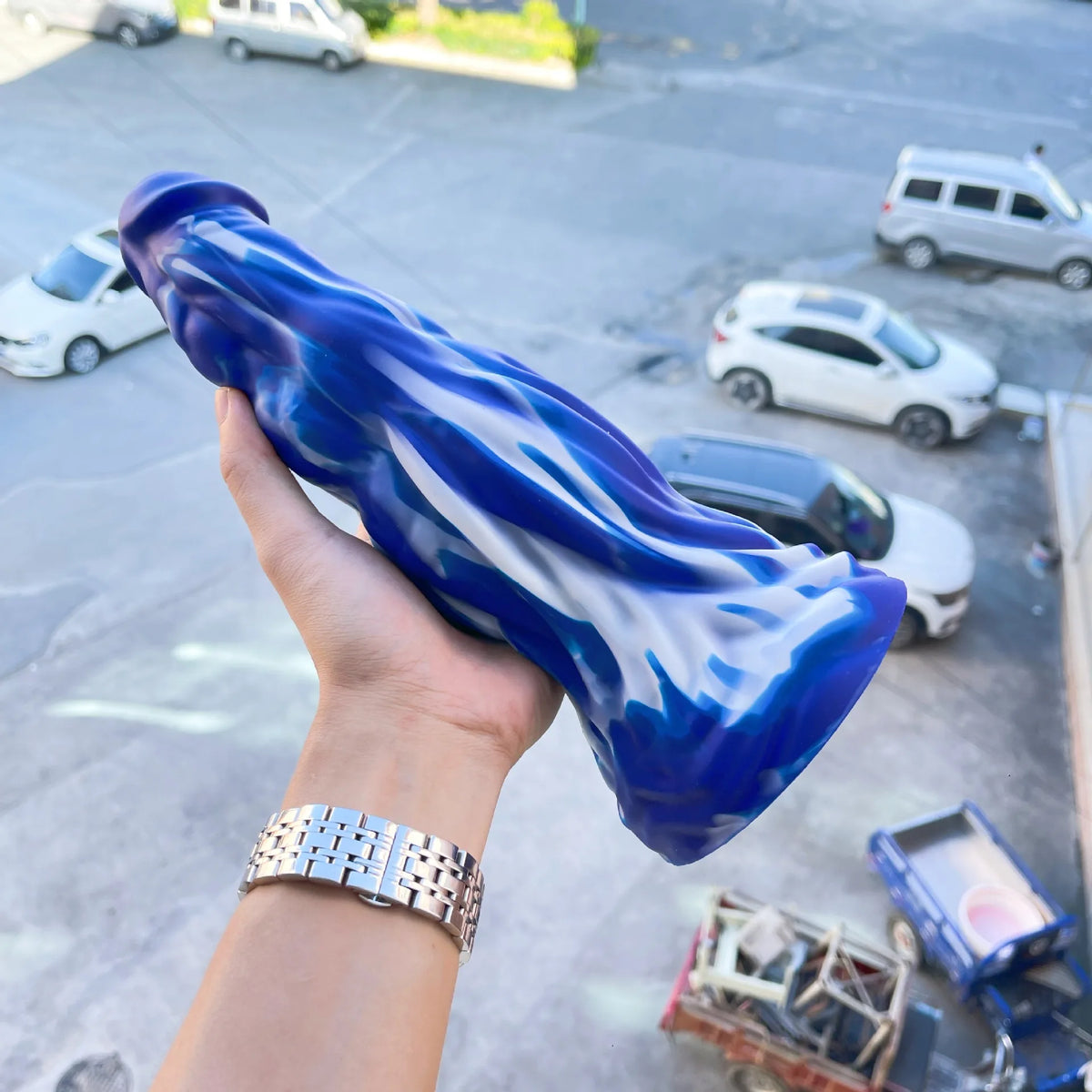 XXXL Monster Silicone Dildo — Suction Cup 3 Colours