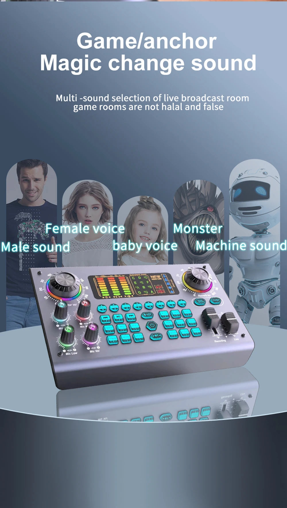 Condenser Mic & Sound Card Kit