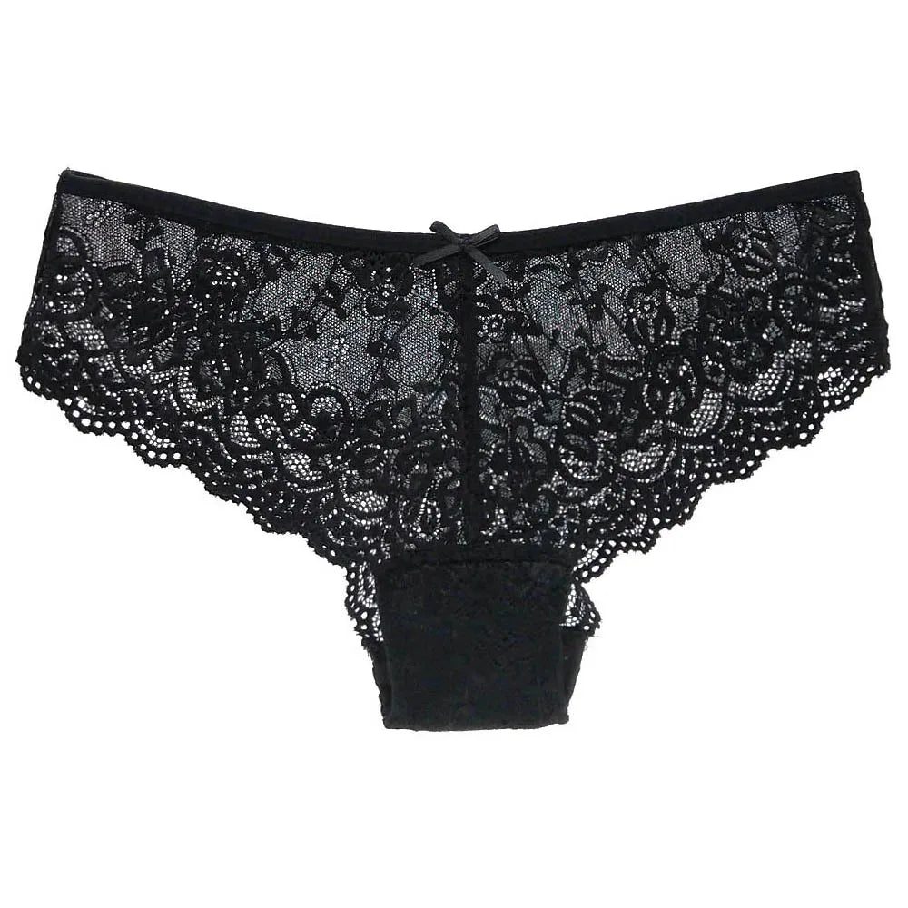 Sexy Low-Rise Lace Panties 5 PCS/SET Women Floral Underwear M-XL Girls Underpants Ladies Lingerie 89428