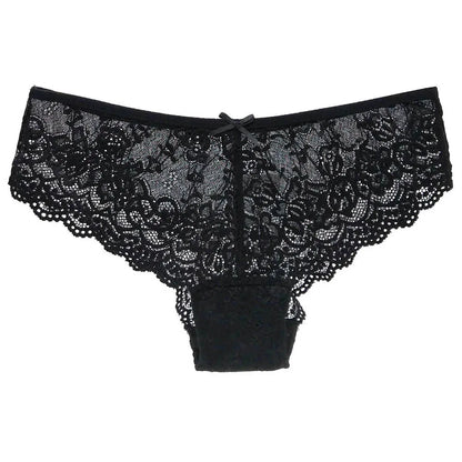 Sexy Low-Rise Lace Panties 5 PCS/SET Women Floral Underwear M-XL Girls Underpants Ladies Lingerie 89428