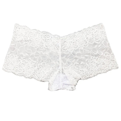 5 Pcs/Set Female Bikini Underwear Lace Briefs Women Transparent Panties Ladies Lingerie