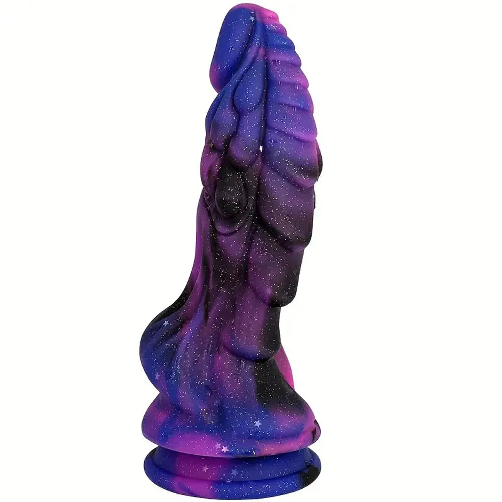 Dragon Fantasy Dildo — Scale Detail Suction Cup Silicone