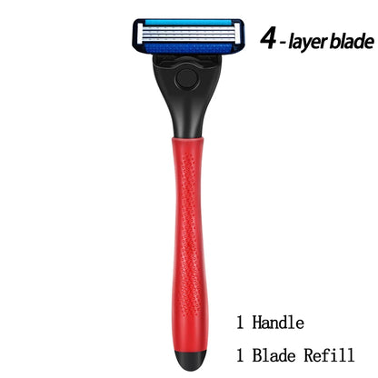 4-Layer Stainless Steel Razor