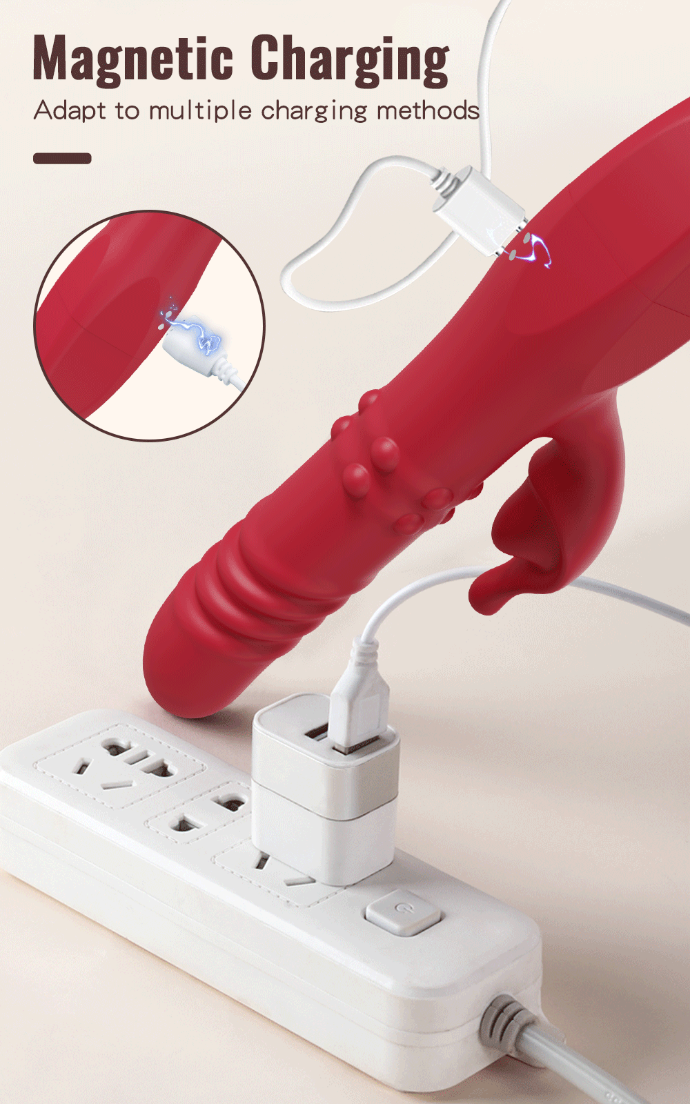 Remote Control Thrusting Dildo Vibrator