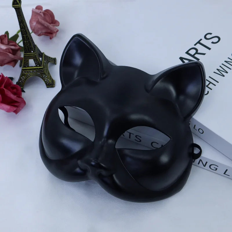 Premium Cat Masquerade Mask – 17 Colors