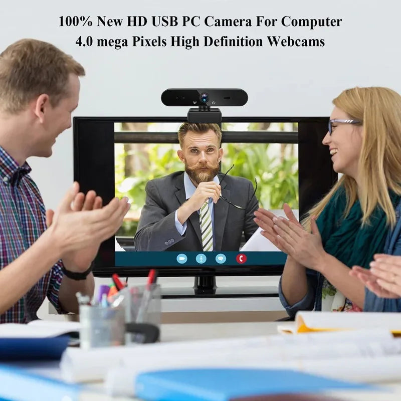 4K Webcam With Mic