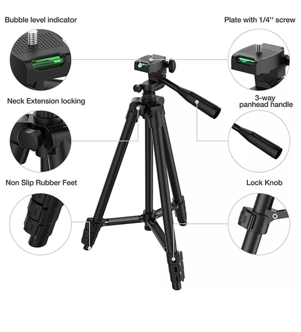 Remote Control Tripod Ringlight Stand