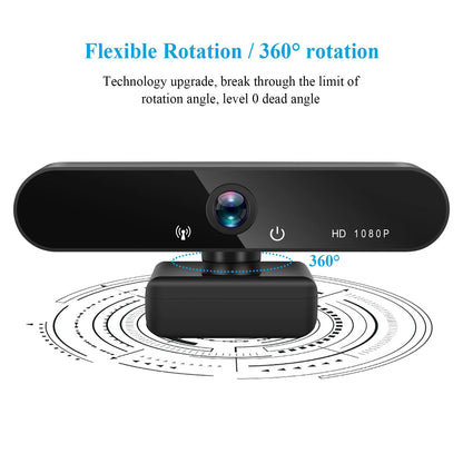 4K Webcam With Mic