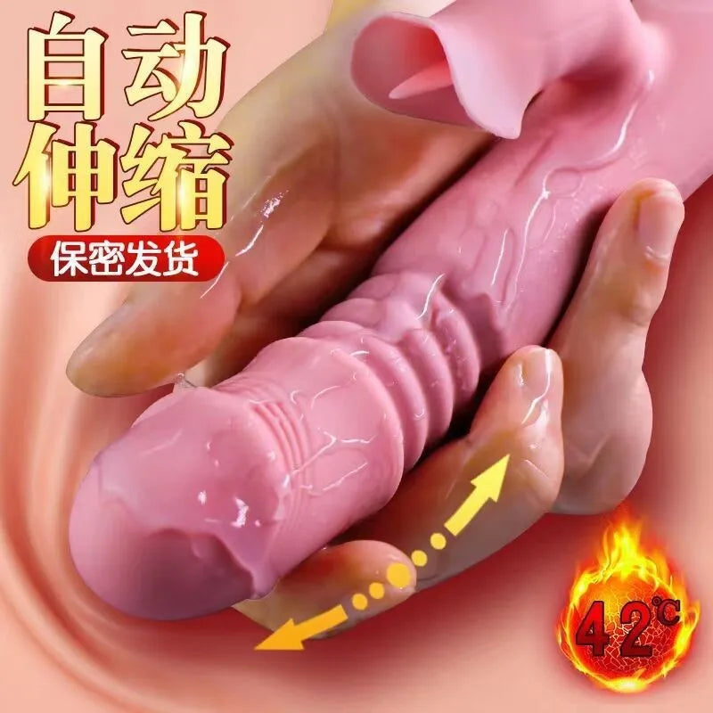 Multi-Function Telescopic Silicone Body Massager