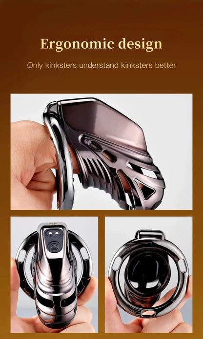 Smart App Controlled Chastity Cage