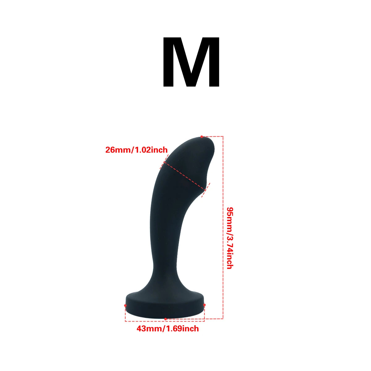 Premium Black Silicone Crystal