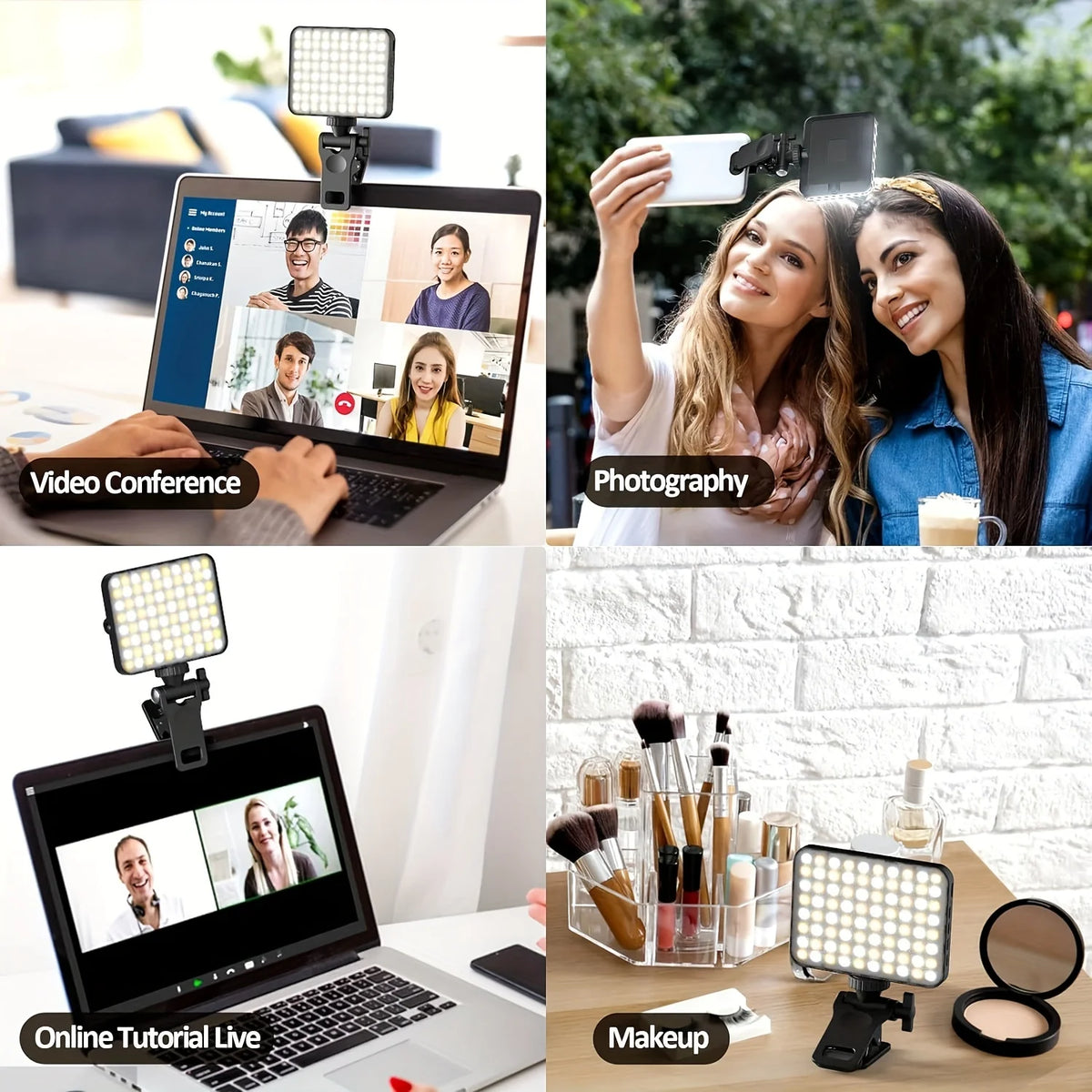 Portable Magnetic Selfie Light