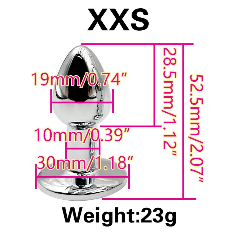 Premium Weighted Butt Plug