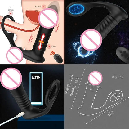 Heating Tongue Licking Clitoral Vibrator