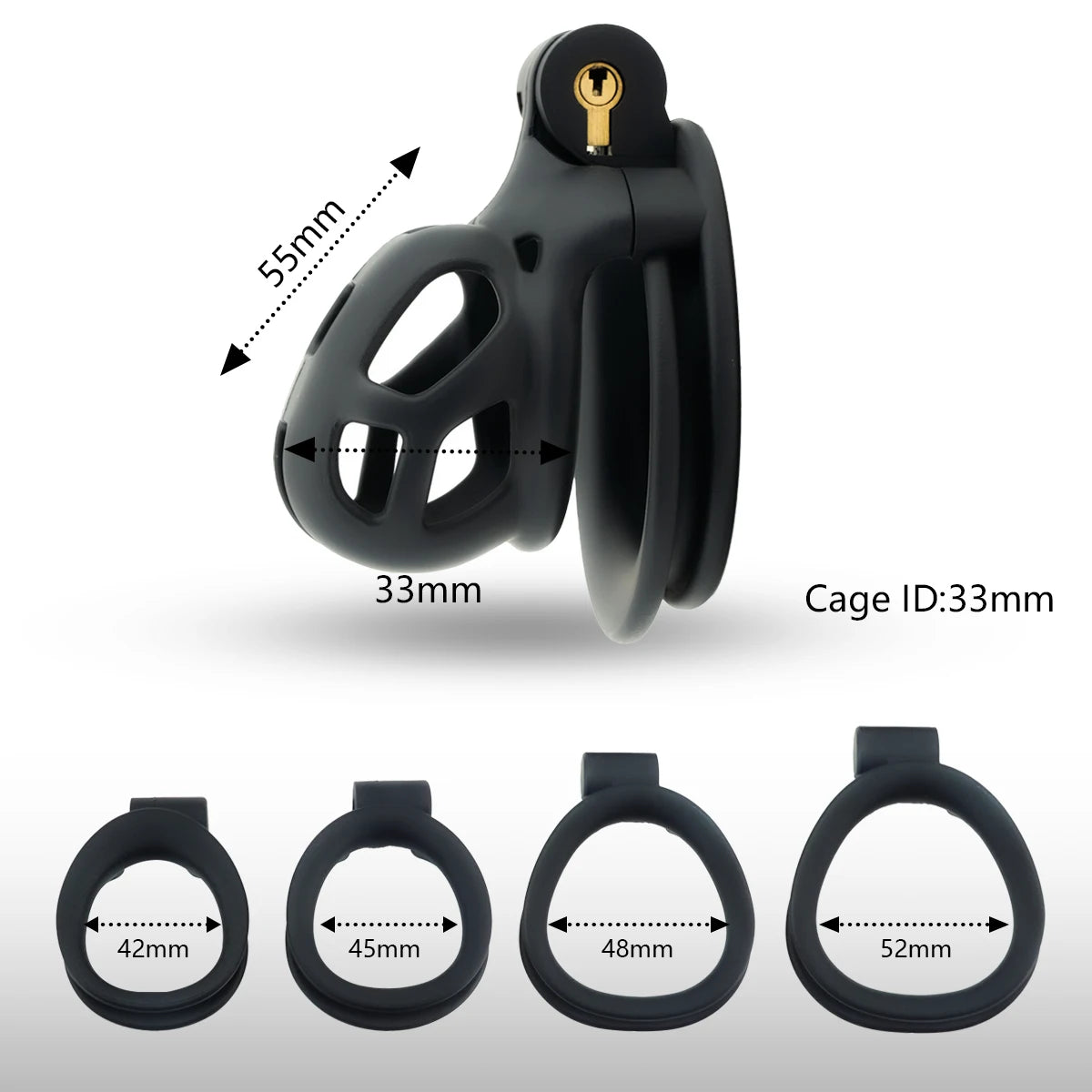 Nylon Resin Chastity Cage