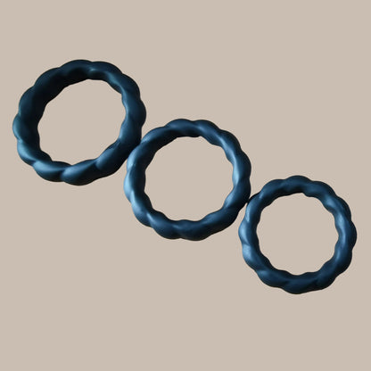 Silicone Penis Ring Ejaculation Delay Cock Rings Dick Erection Cockring Male Chastity Adult Sex Toys For Men Lock Sperm Trainer