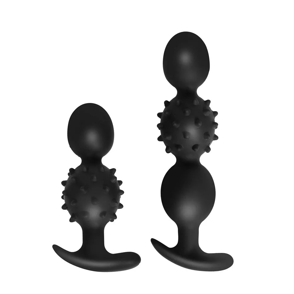 Vibrating Silicone Plug Built In Ball