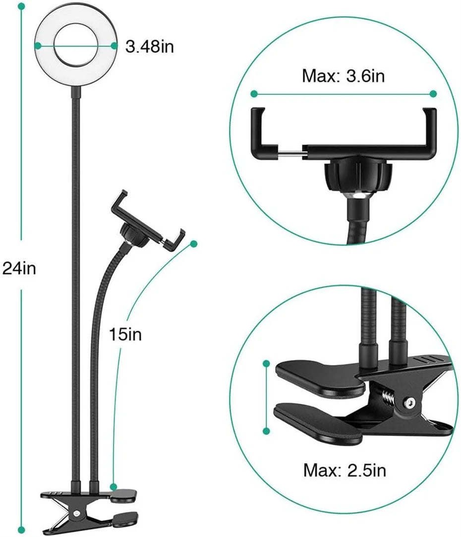 Modern Style Dual LED Broadcasts Light