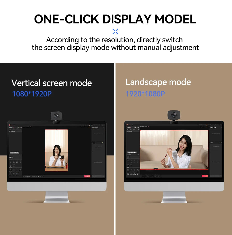 100° Lens Autofocus Webcam