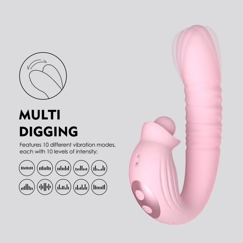 Premium Clitoral And G-Spot Stimulator