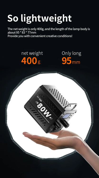 Professional 80W COB LED Light