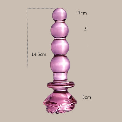 High-Quality Adult Glass Plugs Set