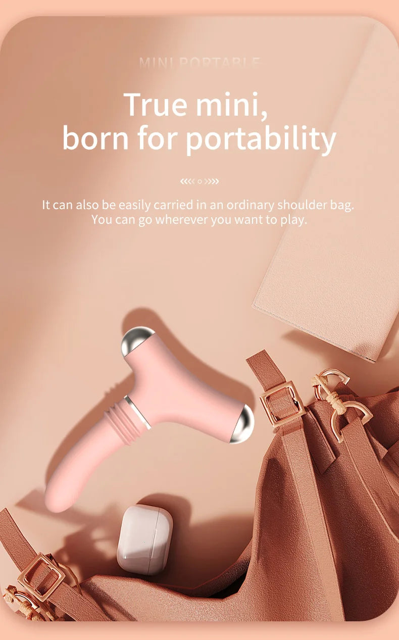 Powerful Sex Machine & Device, Heatable Thrusting Dildo for Women Men, Remote Control Vibrator G-Spot Anal Stimulator,Adult Toys