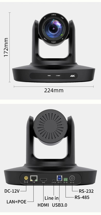 Professional 4K PTZ Camera