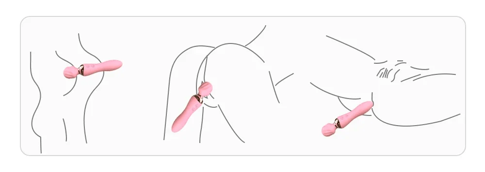 Powerful Heating Wand Vibrator