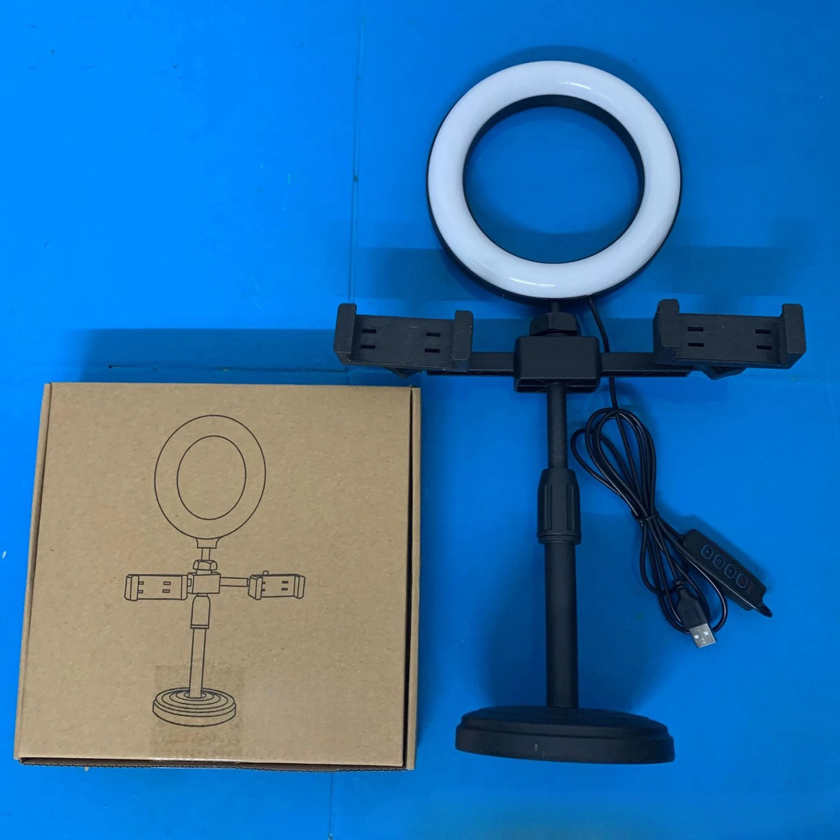 Smartphone LED Ring Light Stand