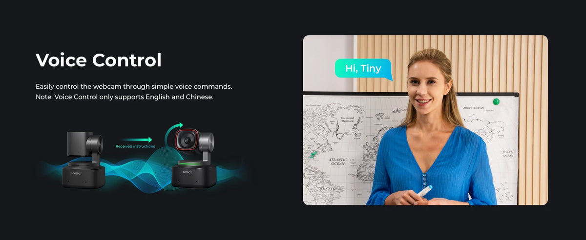 Ai Smart Tracking 4K Webcam