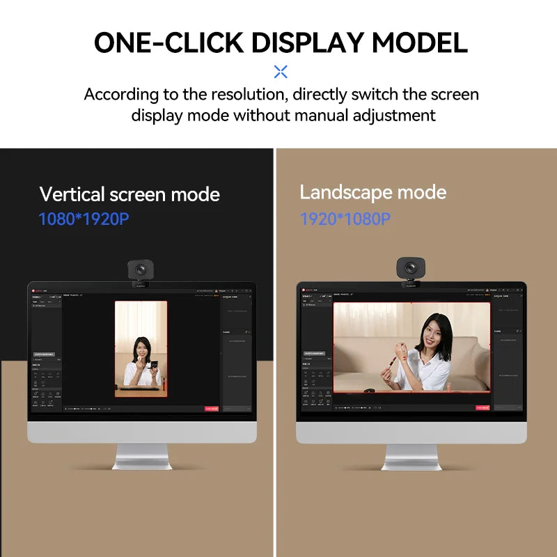 100° Lens Autofocus Webcam