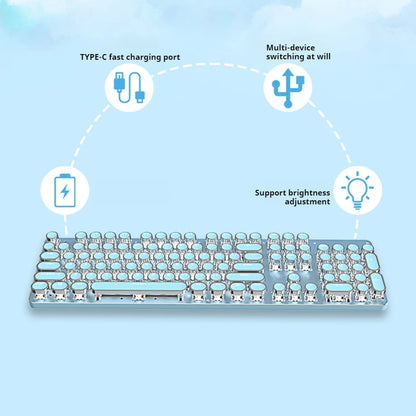Tri-Mode, 104 Keys LED Keyboard