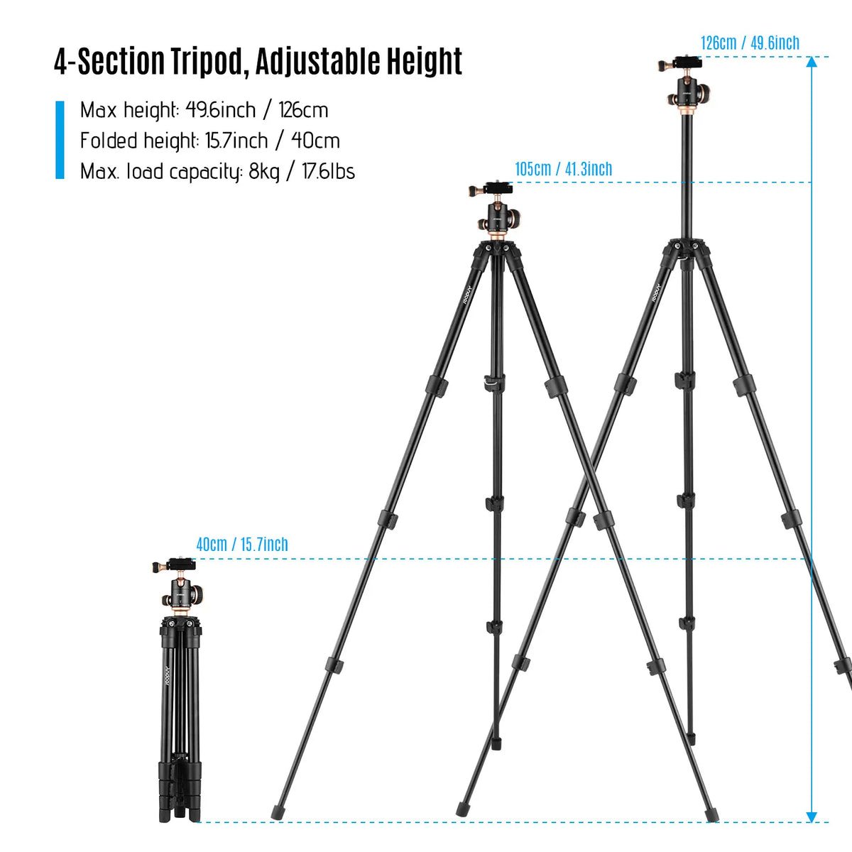 Portable Aluminum Tripod