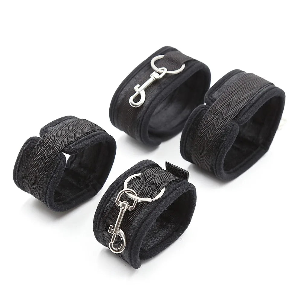 Couples Restraint Play Set – Classic Black Edition