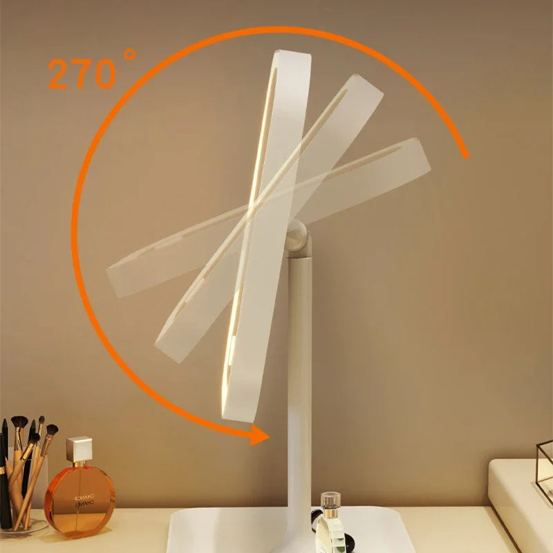 Modern Desktop LED Vanity Mirror