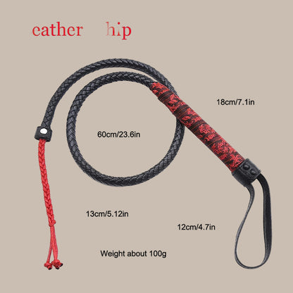 BDSM Bondage Set Chinese Style Leather Whip Bdsm Spanking Flogger Horse Whip Silicone Open Mouth Gag Eye Mask Sex Toys For Women